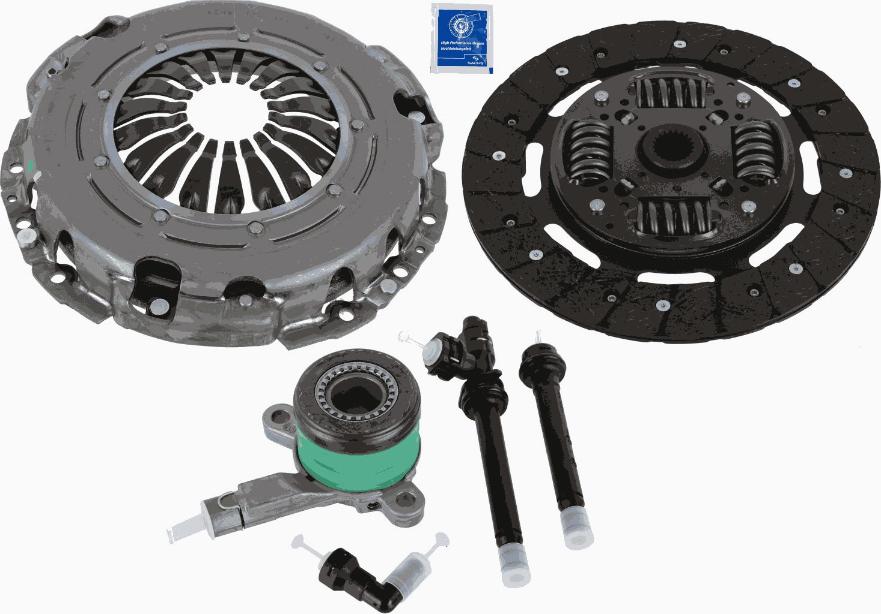 SACHS 3000 990 445 - Sidurikomplekt parts5.com