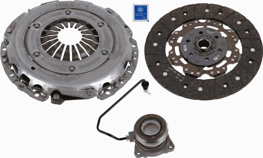 SACHS 3000 990 419 - Set ambreiaj parts5.com