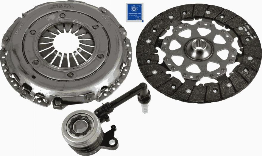 SACHS 3000 990 411 - Σετ συμπλέκτη parts5.com