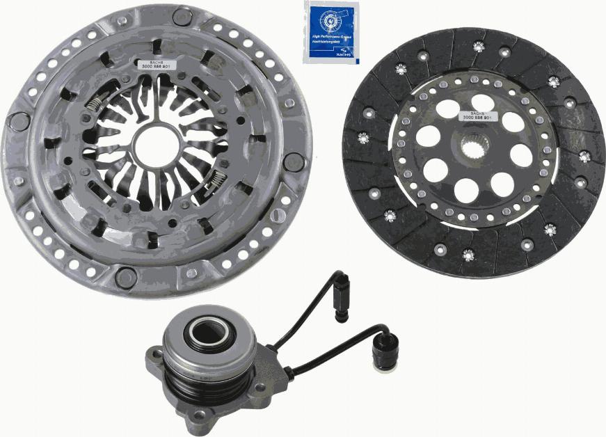 SACHS 3000 990 049 - Комплект съединител parts5.com