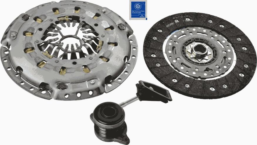 SACHS 3000 990 190 - Debriyaj seti parts5.com