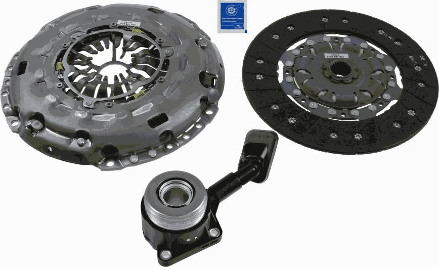 SACHS 3000 990 189 - Комплект сцепления parts5.com