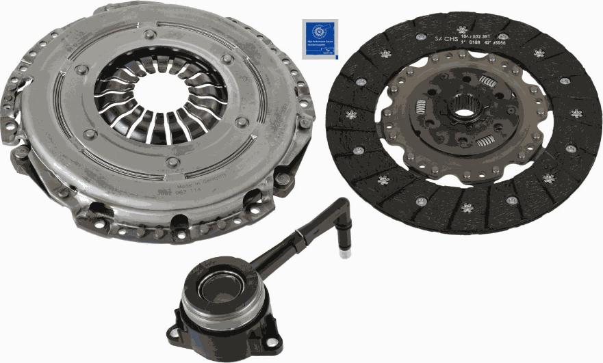 SACHS 3000 990 350 - Kuplungkészlet parts5.com