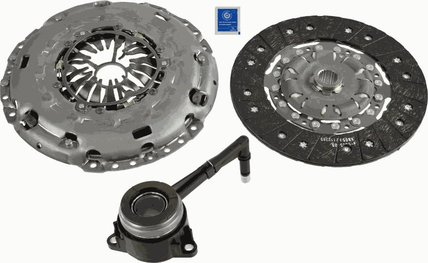 SACHS 3000 990 318 - Комплект сцепления parts5.com