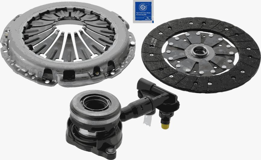 SACHS 3000 990 388 - Debriyaj seti parts5.com