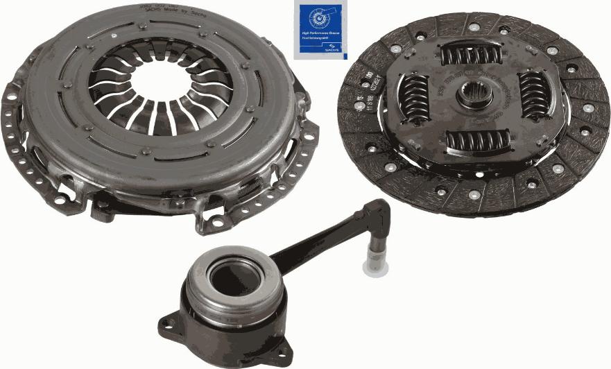 SACHS 3000 990 335 - Set ambreiaj parts5.com