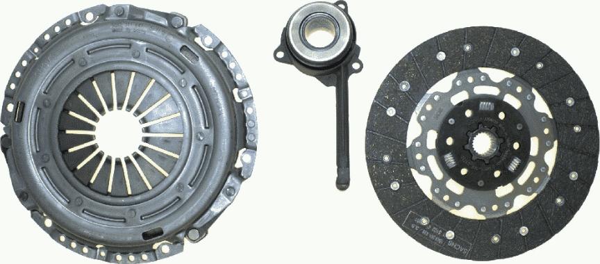 SACHS 3000 990 232 - Set ambreiaj parts5.com