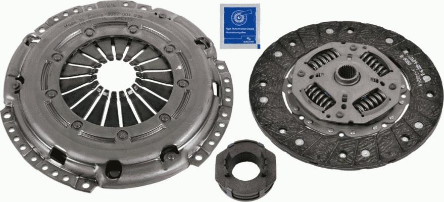 SACHS 3000 950 956 - Clutch Kit parts5.com