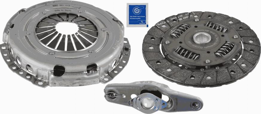 SACHS 3000 950 064 - Set ambreiaj parts5.com