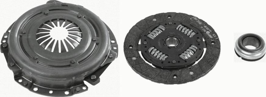 SACHS 3000 950 017 - Debriyaj seti parts5.com