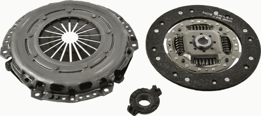 SACHS 3000 950 026 - Set ambreiaj parts5.com