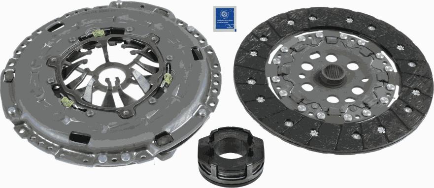 SACHS 3000 950 781 - Set ambreiaj parts5.com