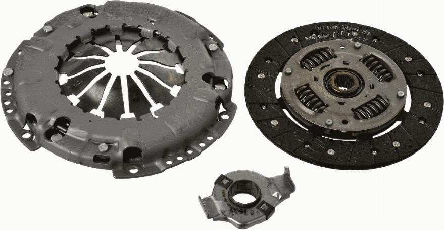 SACHS 3000 951 508 - Debriyaj seti parts5.com