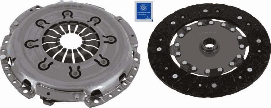 SACHS 3000 951 587 - Clutch Kit parts5.com