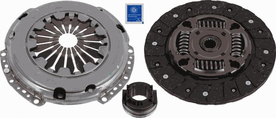 SACHS 3000 951 578 - Kit de embrague parts5.com