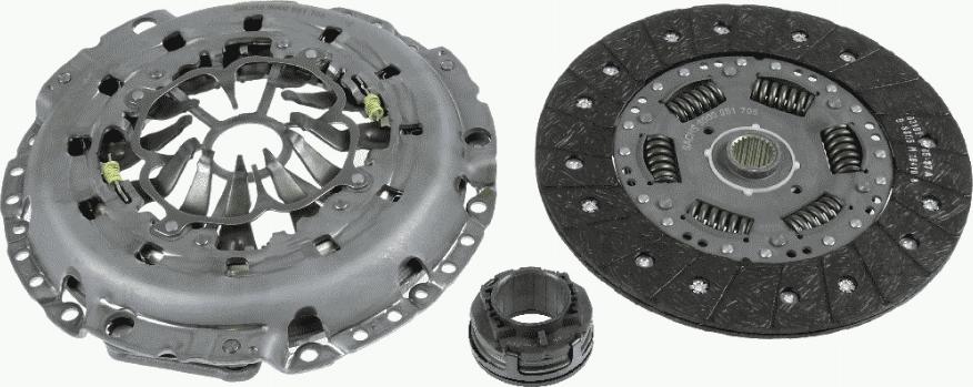 SACHS 3 000 951 705 - Set ambreiaj parts5.com