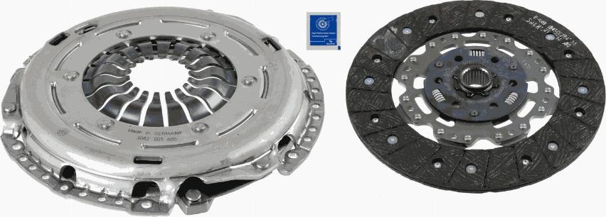 SACHS 3000 970 047 - Sidurikomplekt parts5.com