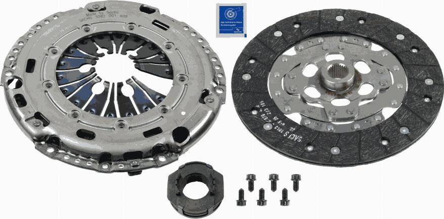 SACHS 3 000 970 036 - Kit de embrague parts5.com