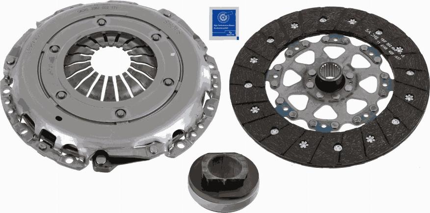 SACHS 3000 970 123 - Kit de embrague parts5.com