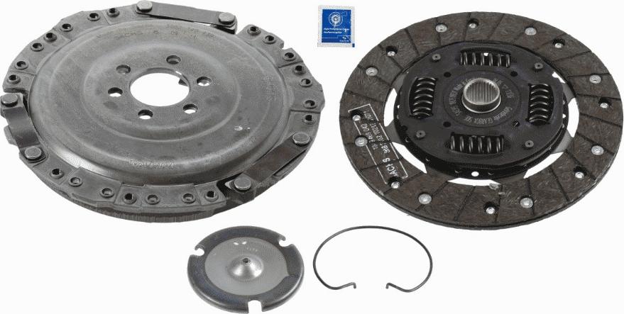 SACHS 3 000 605 001 - Kytkinpaketti parts5.com