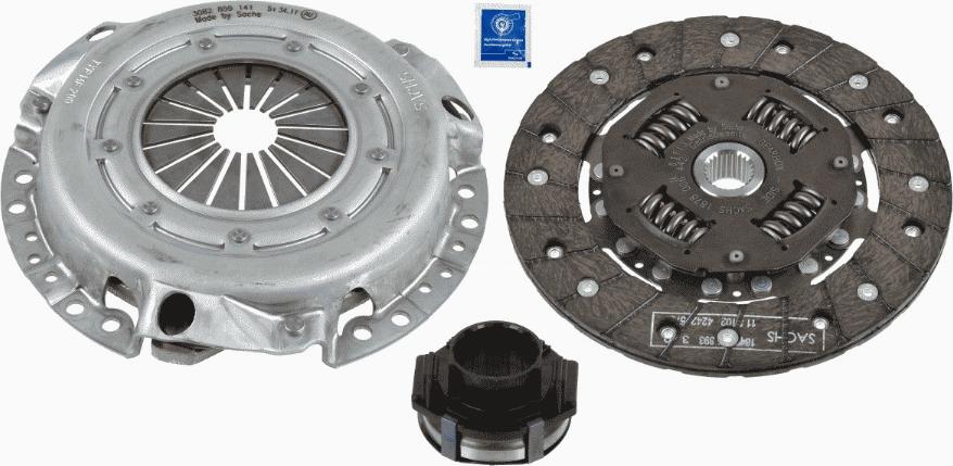 SACHS 3 000 154 001 - Kuplungkészlet parts5.com