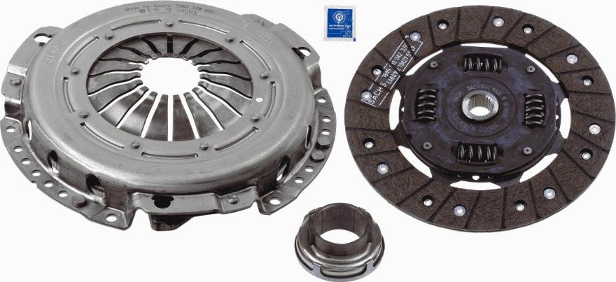 SACHS 3 000 176 001 - Clutch Kit parts5.com