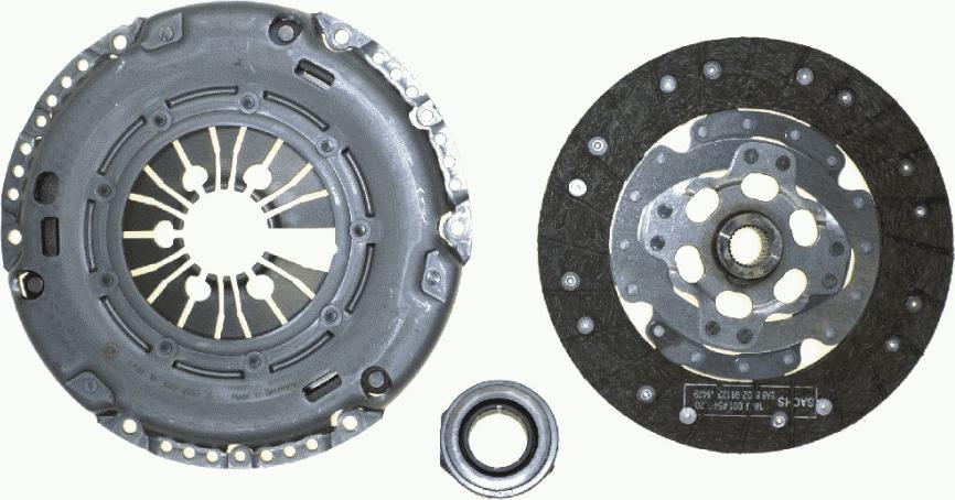 SACHS 3000 845 701 - Kit de embrague parts5.com