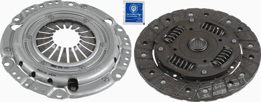 SACHS 3000 842 806 - Set ambreiaj parts5.com