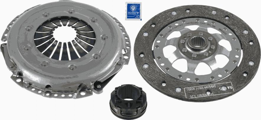 SACHS 3000 839 801 - Set ambreiaj parts5.com