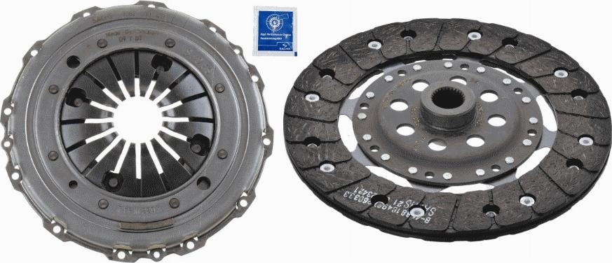 SACHS 3 000 831 301 - Sidurikomplekt parts5.com