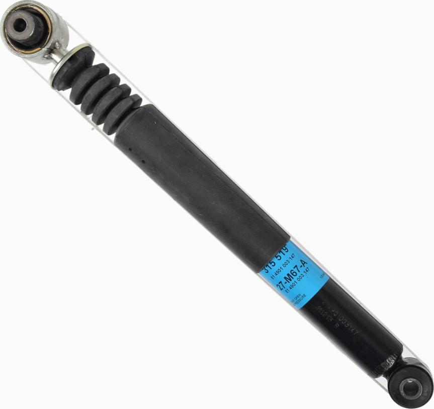 SACHS 315 519 - Amortyzator parts5.com