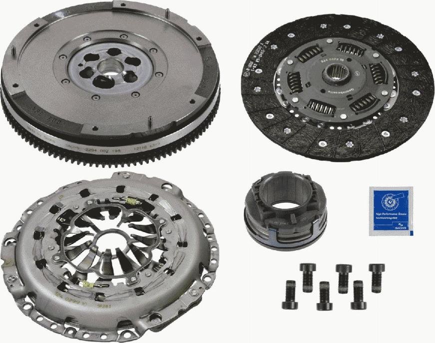 SACHS 2290 601 065 - Kit d'embrayage parts5.com