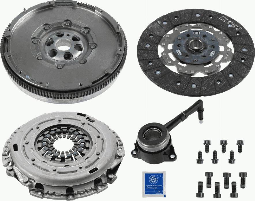 SACHS 2290 601 062 - Kit de embrague parts5.com