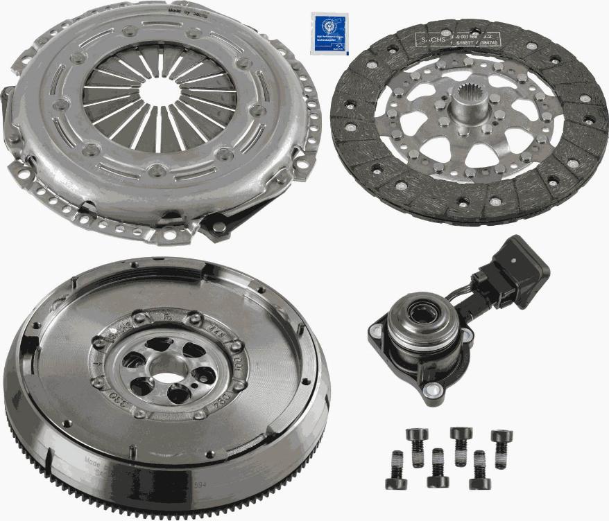 SACHS 2290 601 164 - Kit de embrague parts5.com