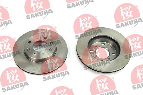 SAKURA 604-40-6650 - Tarcza hamulcowa parts5.com