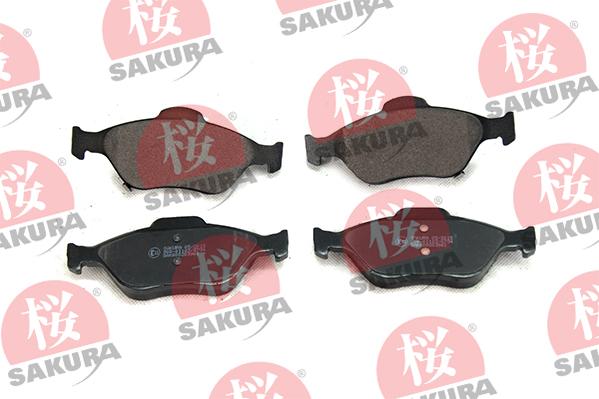 SAKURA 600-20-3961 - Set placute frana,frana disc parts5.com