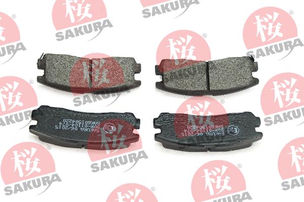 SAKURA 601-50-4220 - Set placute frana,frana disc parts5.com