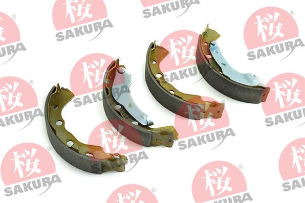 SAKURA 602-50-4280 - Brake Shoe Set parts5.com