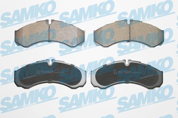 Samko 5SP955 - Brake Pad Set, disc brake parts5.com