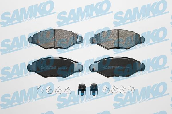 Samko 5SP903 - Brake Pad Set, disc brake parts5.com