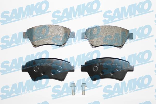 Samko 5SP911 - Piduriklotsi komplekt,ketaspidur parts5.com