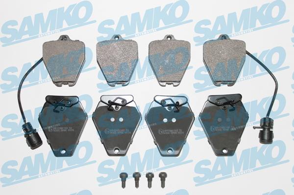 Samko 5SP981 - Σετ τακάκια, δισκόφρενα parts5.com