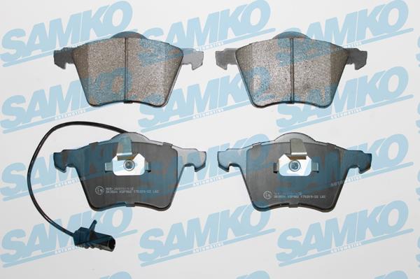 Samko 5SP982 - Kit de plaquettes de frein, frein à disque parts5.com