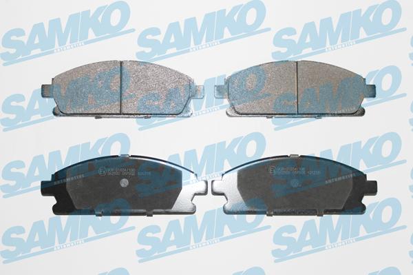 Samko 5SP935 - Brake Pad Set, disc brake parts5.com