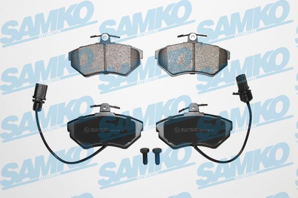 Samko 5SP979 - Kit de plaquettes de frein, frein à disque parts5.com