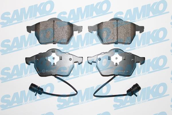 Samko 5SP453 - Kit de plaquettes de frein, frein à disque parts5.com