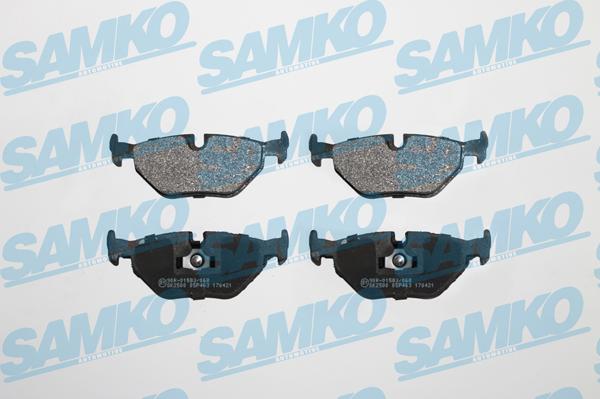 Samko 5SP463 - Set placute frana,frana disc parts5.com