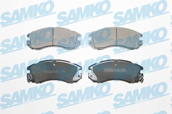 Samko 5SP546 - Σετ τακάκια, δισκόφρενα parts5.com