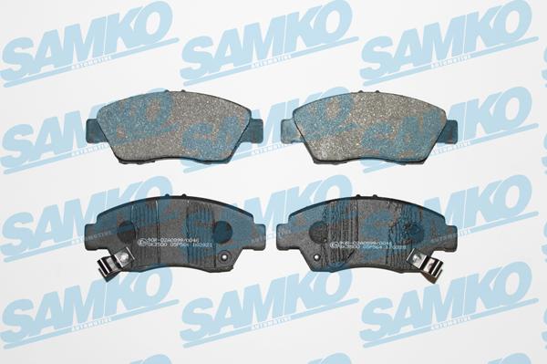 Samko 5SP564 - Brake Pad Set, disc brake parts5.com