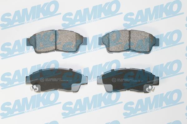 Samko 5SP561 - Kit de plaquettes de frein, frein à disque parts5.com